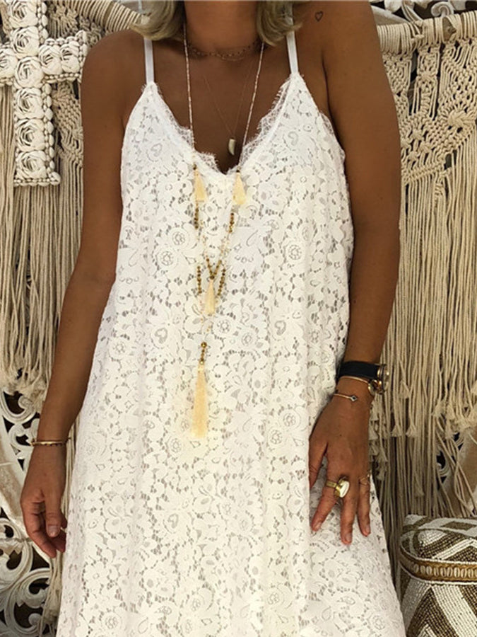 SUMMER DRESS BERTA white