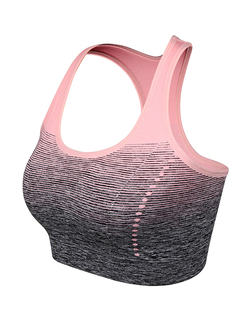 SPORT SEAMLESS BRA JUNO pink