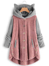 <tc>HOODIE ILARIO roosa ja hall</tc>