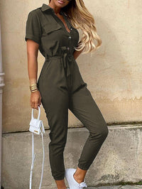 JUMPSUIT ALMAH roheline