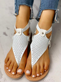 SANDALS LORYSIA white