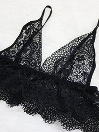 UNDERWEAR LACE SET ISOBEL black