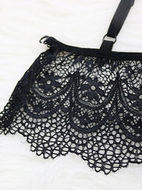 UNDERWEAR LACE SET ISOBEL black