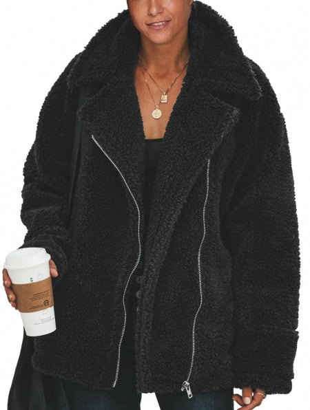 POCKETED SHERPA STATEMENT JACKET BONIE must