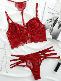 UNDERWEAR SET CANNADAY red