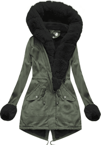 <tc>JACKET ELORA khaki-black</tc>