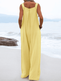 SUMMER JUMPSUIT LATARRA yellow