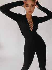 JUMPSUIT MARINE black