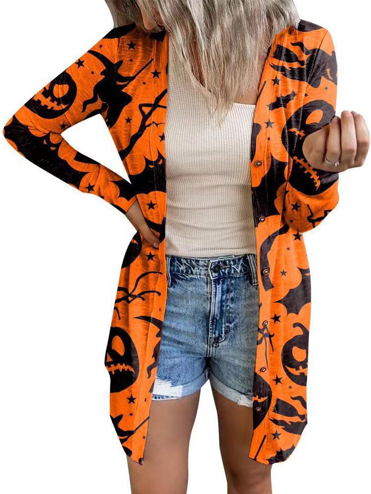 HALLOWEEN HOODY IZUMI oranž