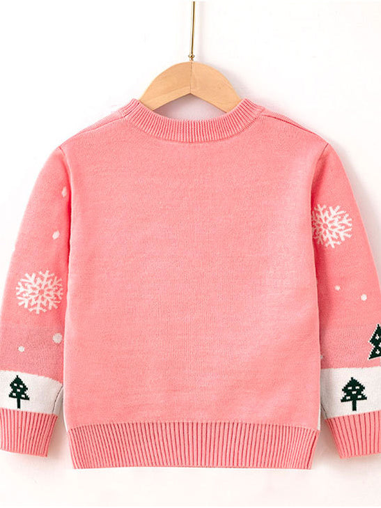 LASTE PULLOVER CANDY roosa