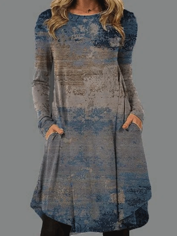ELEGANT DRESS SARESE grey