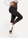 LACE LEGGINGS SANCIA black