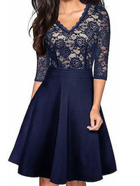 ELEGANTNE KLEIT JUSTAH sinine